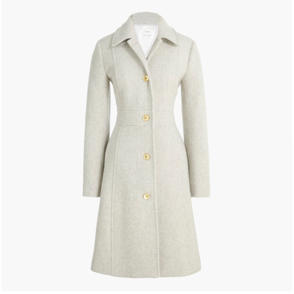 J. Crew wool-blend Lady Day Coat